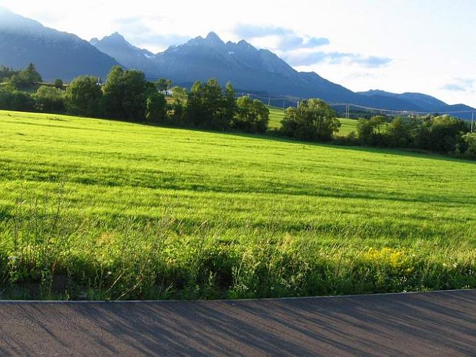 Panoramka Tatr z Nowej Lenej